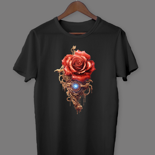 #4007 Rose - Steampunk River T-shirt