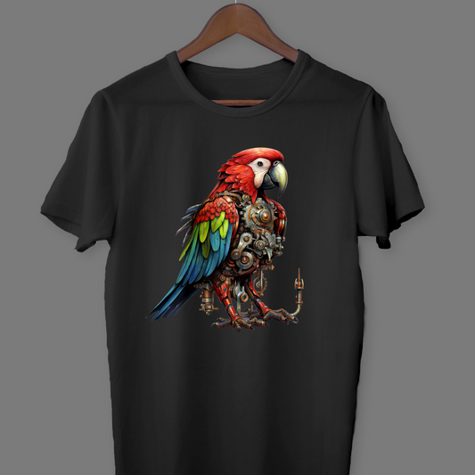 #4011 Parrot - Steampunk River T-shirt